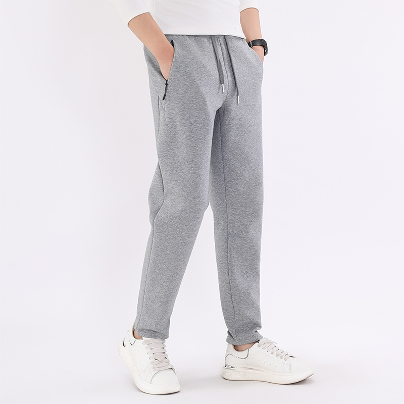 Pánske bavlnené tepláky s vzdušnou vrstvou, voľný strih, 71% bavlna, jar 2024