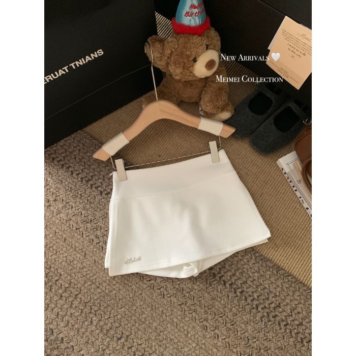 Chenqing A-linijska suknja s dizajnom kolage, viskozna tkanina, ljeto 2025, korejski stil