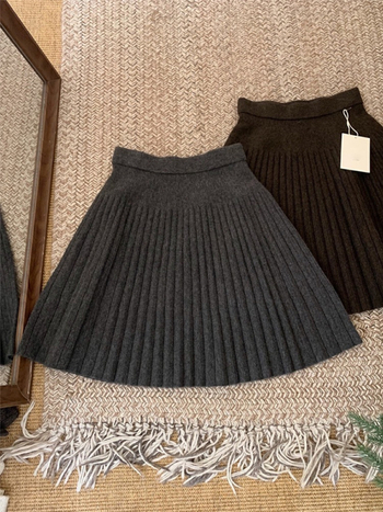 Denim plisirana suknja, kratka duljina, visoka elastičnost, proljeće 2023, gradski elegantan stil