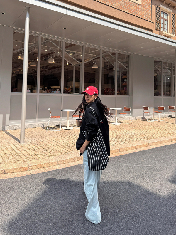 Риза - корейски ежедневен стил, дълги ръкави, Turn-Down яка, 95%+ памук