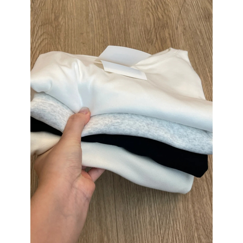 Ženski dugi rukav T‑shirt, slim fit, okrugli izrez, standardna dužina, poliester materijal