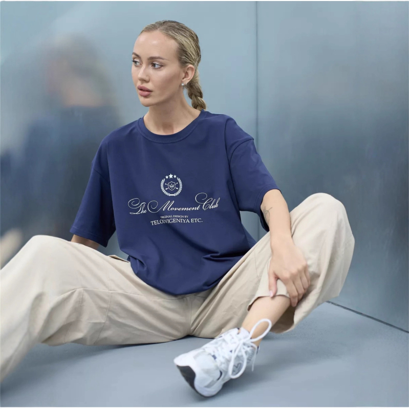 Тениска – 3D абстрактен принт; памук 95%+; къс ръкав; кръгло деколте (3D абстрактен принт; памук 95%+; къс ръкав; кръгло деколте)