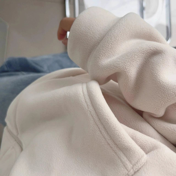 Jachetă chenille velvet cu guler înalt și fermoar, amestec spandex sub 30%, primăvara 2025, stil private-outfit socialite