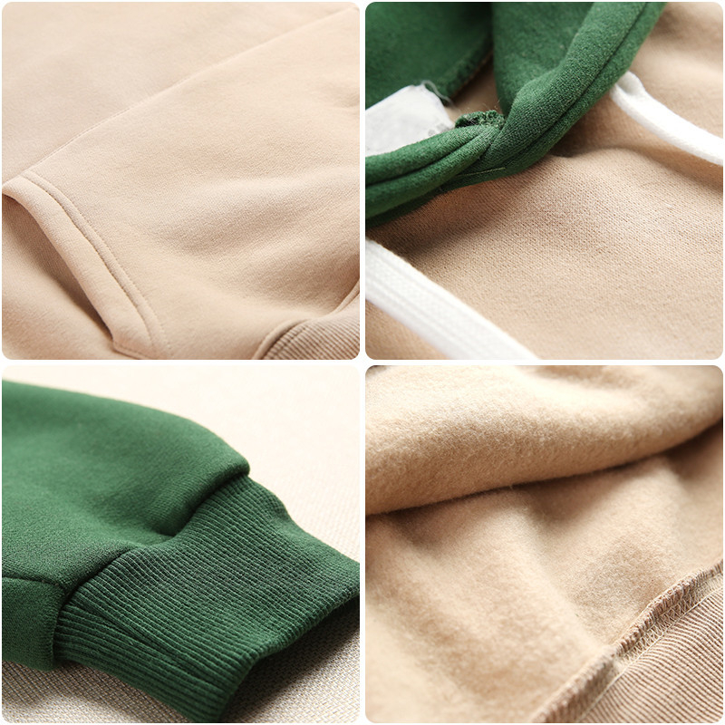 Γυναικείο Ulzzang φούτερ με κουκούλα - χαλαρή γραμμή, μακριά μανίκια, εκτύπωση, ύφασμα πολυεστέρα-σπαντέξ, χειμώνας 2022