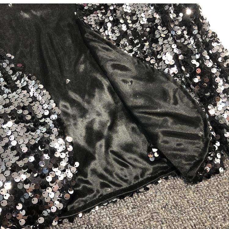 Jachetă scurtă occidentală, fără mâneci, guler POLO, țesătură Chenille, compoziție principală Spandex, stil femeie matură