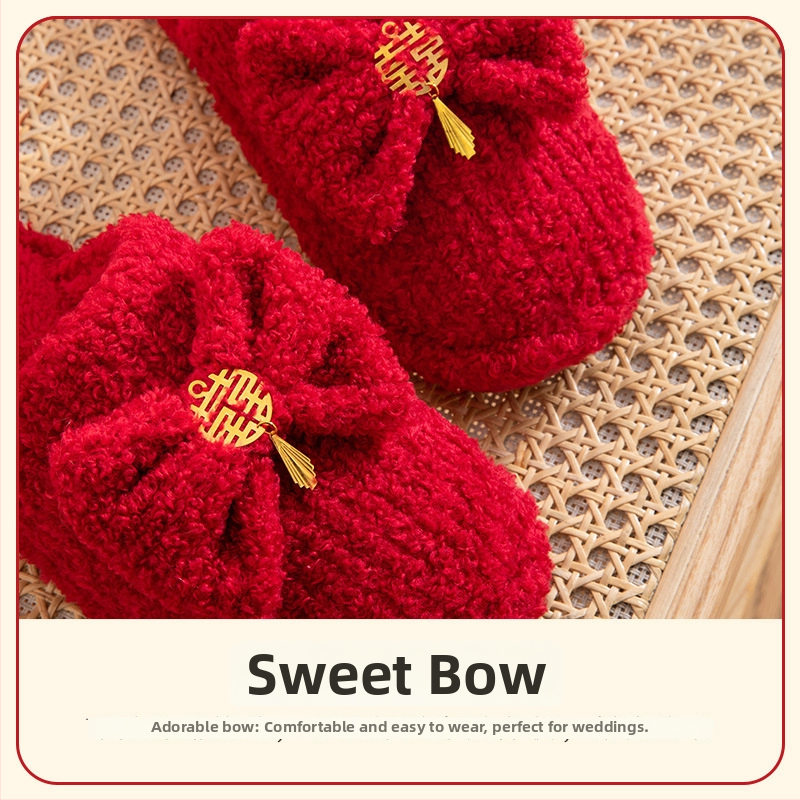 Santuokinių porų šlepetės Fly-Toe, viršus iš zomšos, padas iš PVC, įprastas storis, tinkama žiemai, pavasariui ir rudeniui