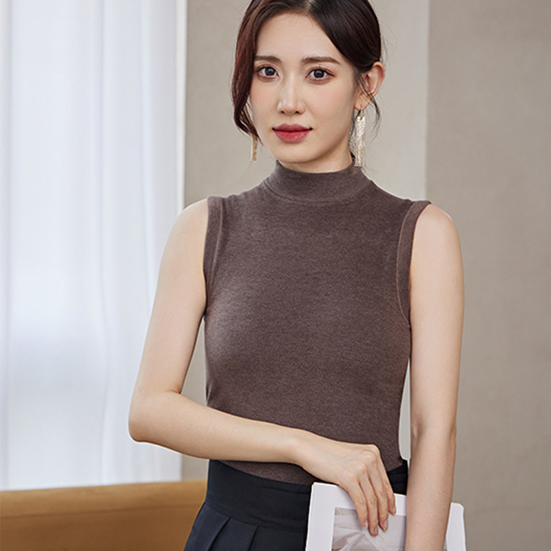 Kamisola s vysokým golierom, bez švov, jednovrstvový dizajn, materiál: regenerovaná celuloóza, značka Seko, pre jeseň a zimu, stredná hrúbka 141–160 g/m2