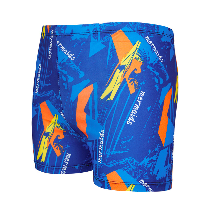 Pánske rýchloschnúce plavky s potlačou, polyester s 84% nylonom, 190 g/m², podšívka 100% polyester, na plávanie a brodenie