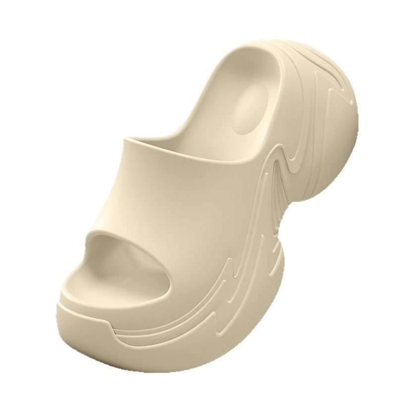 Dámske EVA platfórmové papuče na zvýšenie výšky, protišmykové, 8–11 cm hrubá podrážka, vstrekované EVA, letná obuv