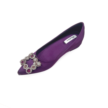 Dámske saténové topánky s ostrým nosom, 3–6 cm podpätok, gumová podrážka, Ultrafilm vložka