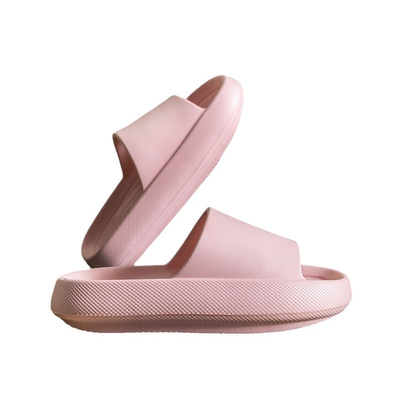 Unisex papuče zvyšujúce výšku s EVA hrubou podrážkou, dizajn s pásom medzi prstami, letné svadobné obutie