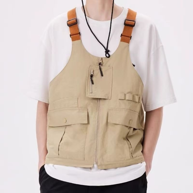 Vonkajšia ultraľahká vesta taška, unisex, cez rameno, športová taška z polyesteru