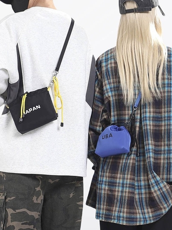 Športová sling taška - odolná voči opotrebeniu, unisex, bez podšívky, na vonkajšie športy (NORTH NANSEN)