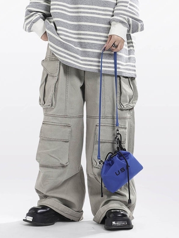 Športová sling taška - odolná voči opotrebeniu, unisex, bez podšívky, na vonkajšie športy (NORTH NANSEN)