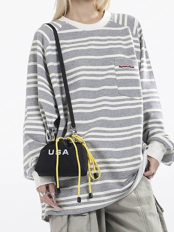 Športová sling taška - odolná voči opotrebeniu, unisex, bez podšívky, na vonkajšie športy (NORTH NANSEN)