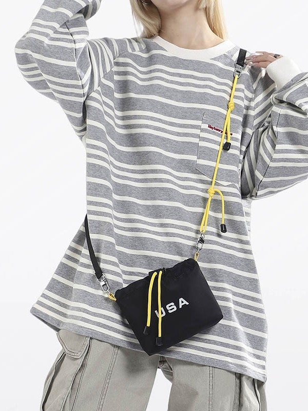 Športová sling taška - odolná voči opotrebeniu, unisex, bez podšívky, na vonkajšie športy (NORTH NANSEN)