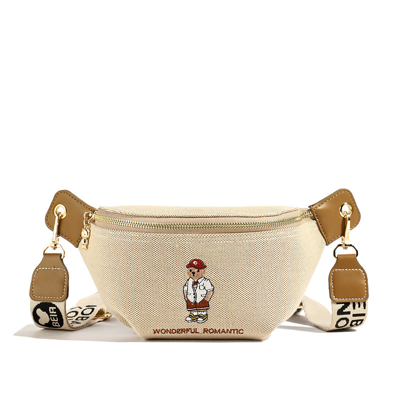 North Bag vertikálna crossbody taška — mestský minimalizmus, plátno, zips, polyesterová podšívka, jeseň 2024