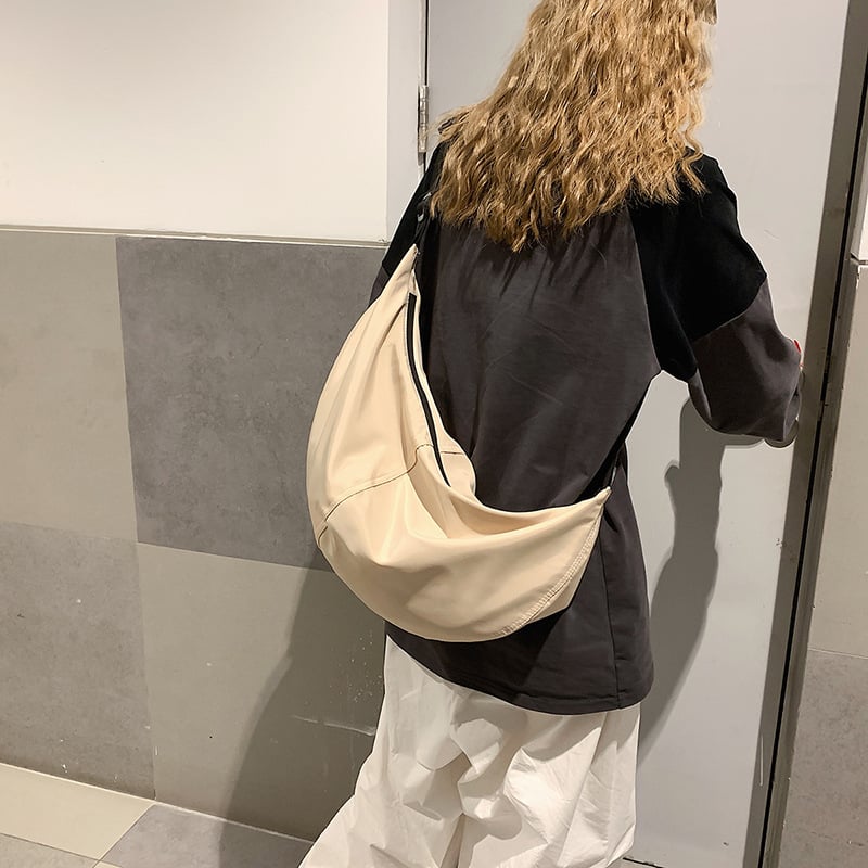 Geantă unisex din material Oxford, capacitate 20–35L, stil stradal, model solid