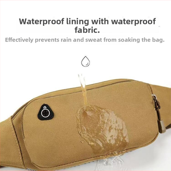 Športová pásová taška z plátna, unisex, jar 2024, na vonkajšie športy