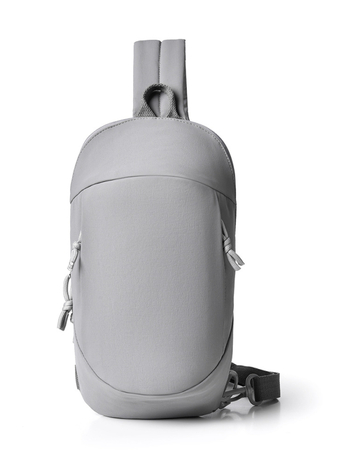 Pánska hrudná taška - Nylon, odolná voči oderu, polyesterová podšívka, jar 2025, voľnočasové cestovanie