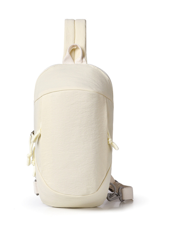 Pánska hrudná taška - Nylon, odolná voči oderu, polyesterová podšívka, jar 2025, voľnočasové cestovanie