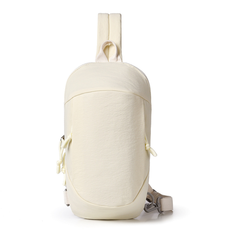 Pánska hrudná taška - Nylon, odolná voči oderu, polyesterová podšívka, jar 2025, voľnočasové cestovanie