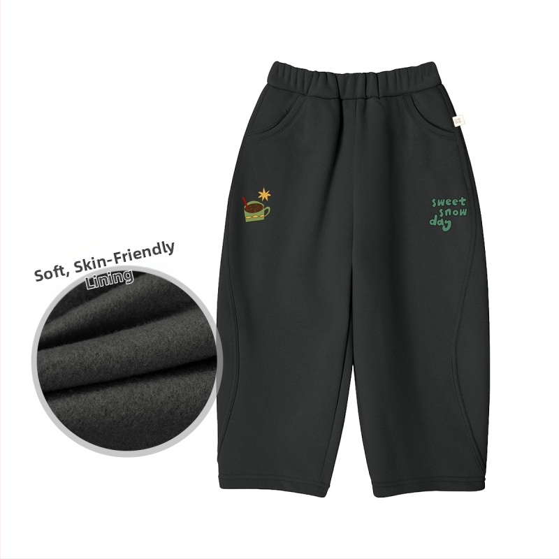 Minizone Detské nohavice, Casual štýl, Dlhé nohavice, 45% bavlna 55% polyester, elastický pás, unisex