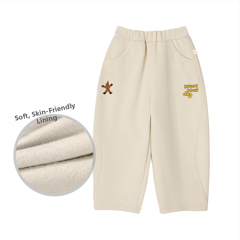 Minizone Detské nohavice, Casual štýl, Dlhé nohavice, 45% bavlna 55% polyester, elastický pás, unisex