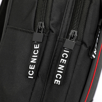 Pánska chest bag – Nylon, crossbody, vodoodpudivá, odolná voči opotrebeniu, na vonkajšie športy