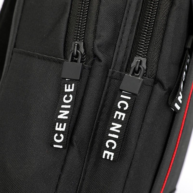 Pánska chest bag – Nylon, crossbody, vodoodpudivá, odolná voči opotrebeniu, na vonkajšie športy