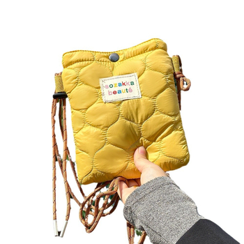 Geantă crossbody pentru femei, stil urban simplu, mătase, siluetă verticală pătrată, închidere magnetică, buzunar interior pentru telefon