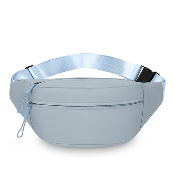 Juosmens rankinė urbanistiniam minimalistiniam stiliui, nailonas, užtrauktukas, vidinė kišenė telefono ir dokumentų, poliesterio pamušalas