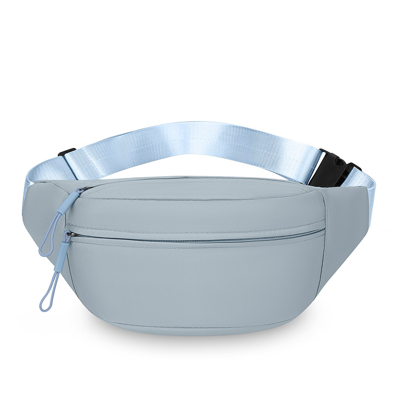 Juosmens rankinė urbanistiniam minimalistiniam stiliui, nailonas, užtrauktukas, vidinė kišenė telefono ir dokumentų, poliesterio pamušalas