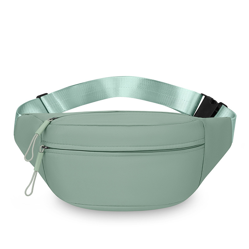 Juosmens rankinė urbanistiniam minimalistiniam stiliui, nailonas, užtrauktukas, vidinė kišenė telefono ir dokumentų, poliesterio pamušalas