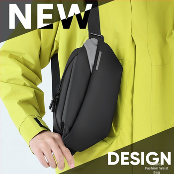 Pánska taška cez telo v ulicnom štýle, Oxford látka, na každodenné použitie