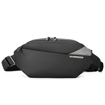 Pánska taška cez telo v ulicnom štýle, Oxford látka, na každodenné použitie