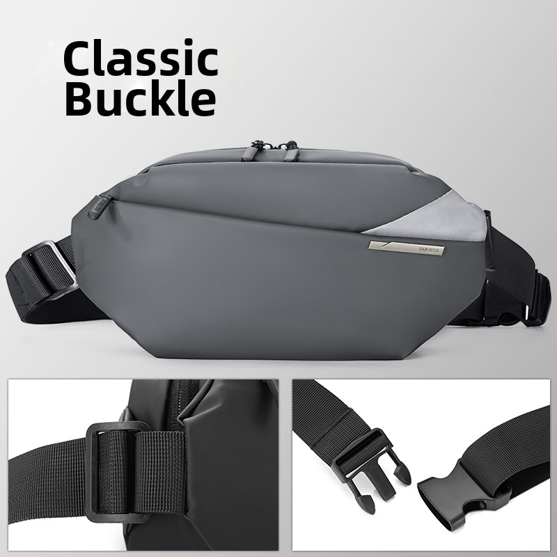 Pánska taška cez telo v ulicnom štýle, Oxford látka, na každodenné použitie