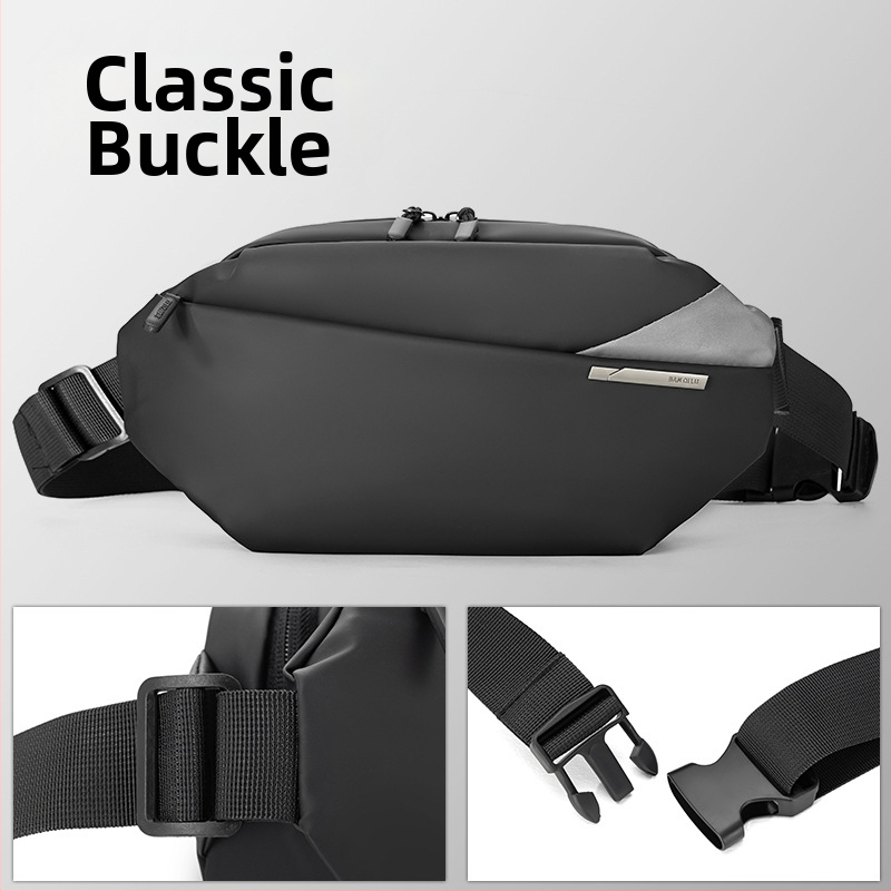 Pánska taška cez telo v ulicnom štýle, Oxford látka, na každodenné použitie