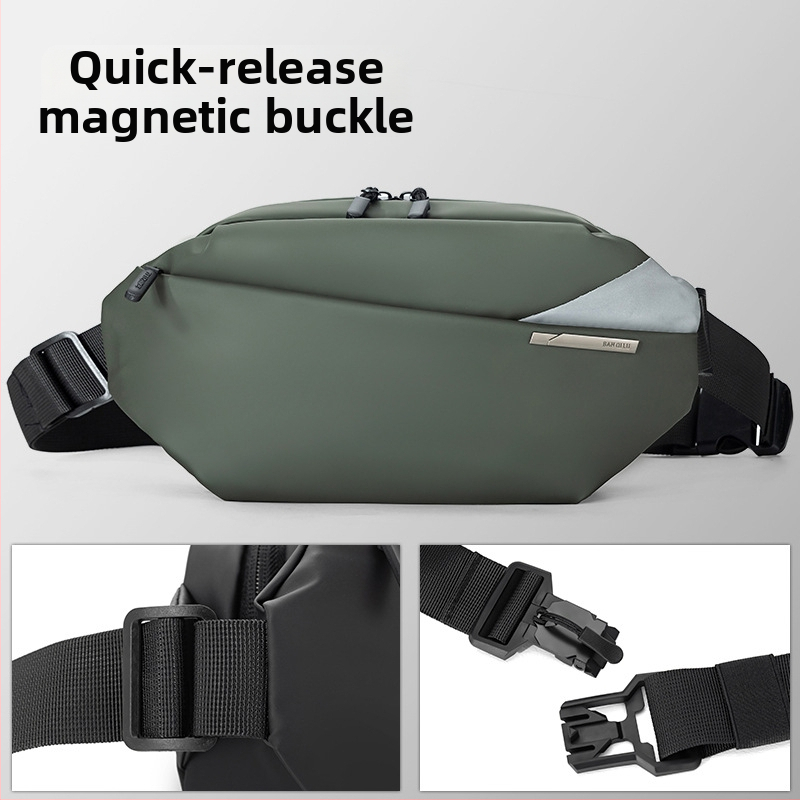 Pánska taška cez telo v ulicnom štýle, Oxford látka, na každodenné použitie