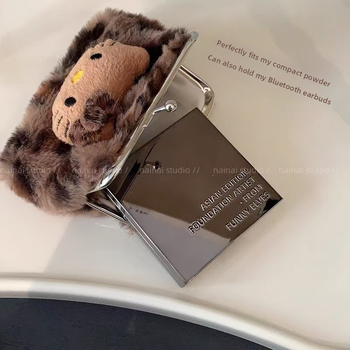 Peňaženka na mince s leopardím vzorom, svieži a sladký štýl, pre ženy, Zima 2024