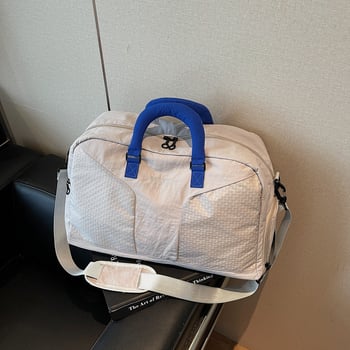 Geantă de călătorie unisex pentru sport, capacitate 36–55 L, material Oxford, impermeabilă și rezistentă la uzură, separare uscat-umed, căptușeală poliester