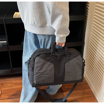 Geantă de călătorie unisex pentru sport, capacitate 36–55 L, material Oxford, impermeabilă și rezistentă la uzură, separare uscat-umed, căptușeală poliester