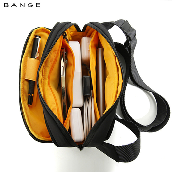 Vyriška crossbody rankinė iš Oxford audinio, kvėpuojanti, verslo elitės stilius, poliesterio pamušalas, pavasaris 2025