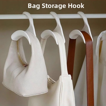 Plastový nástenný vešiak s jedným hákom na tašky, čiapky a šály — ľahký luxusný štýl, nosnosť 1–3 kg, modely B1616, B1615, B6576, jar 2025