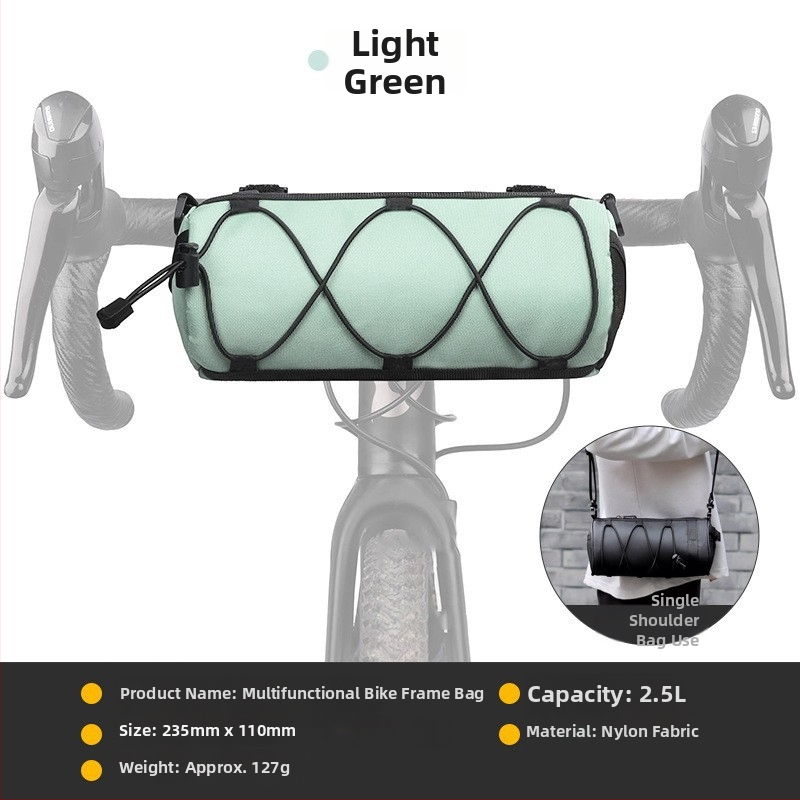 Predná rámová taška na bicykel – nepremokavá, 2.5L, model 1187, Polyester