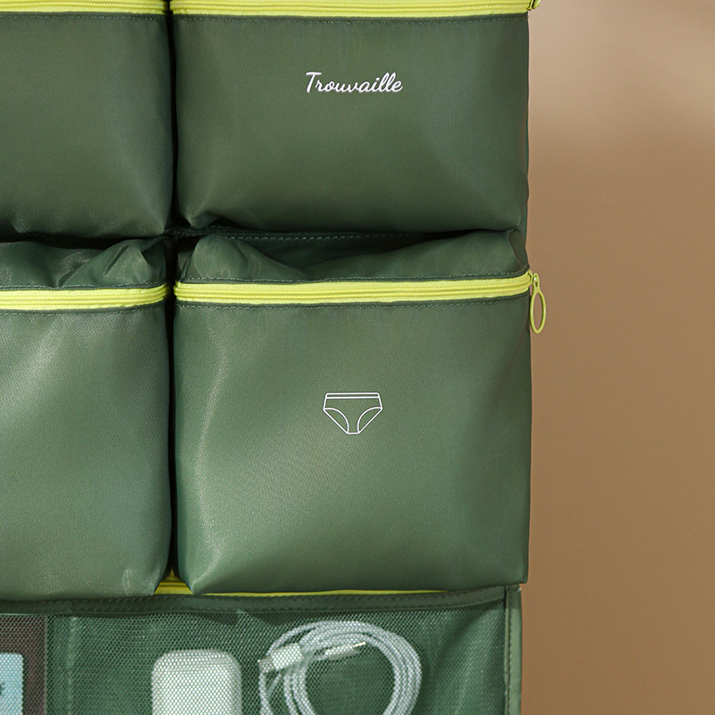 Visiaca taška na skladovanie – Taška na oblečenie, v štýle ručnej tašky, polyester, veľká kapacita, viacúčelová