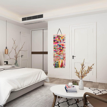 Taška na organizáciu doplnkov do vlasov – skladacia, netkaná textília, japonský štýl, do šatníka