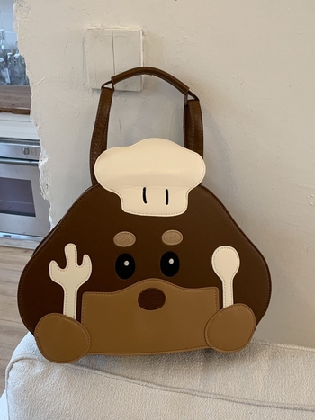 Rucsac PU pentru utilizare zilnică, impermeabil și rezistent la uzură, închidere cu fermoar, căptușeală din poliester