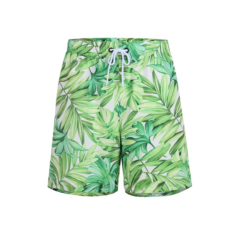 Pánske plavky s kvetinovým vzorom, polyester, podšívka nylon, 260 g