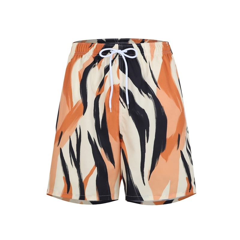 Pánske plavky s kvetinovým vzorom, polyester, podšívka nylon, 260 g